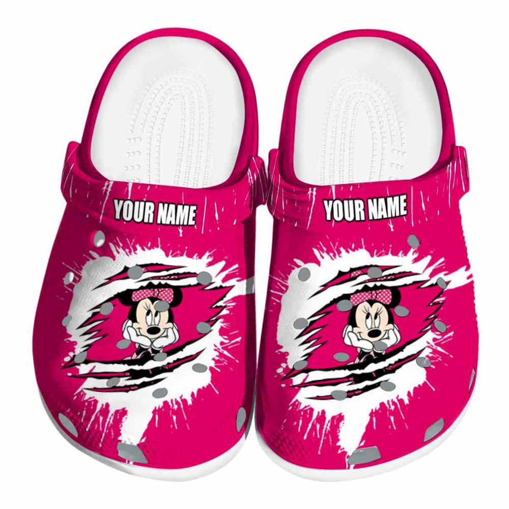 Minnie Mouse Cartoon Crocs, Minnie Mouse Comfortable For Men Women And Kids 72