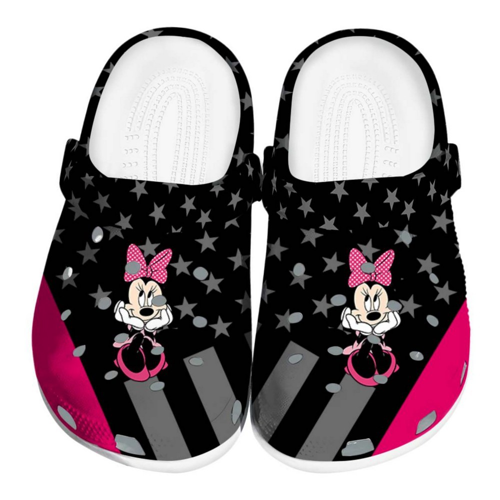 Minnie Mouse Cartoon Crocs, Minnie Mouse Comfortable For Men Women And Kids 77