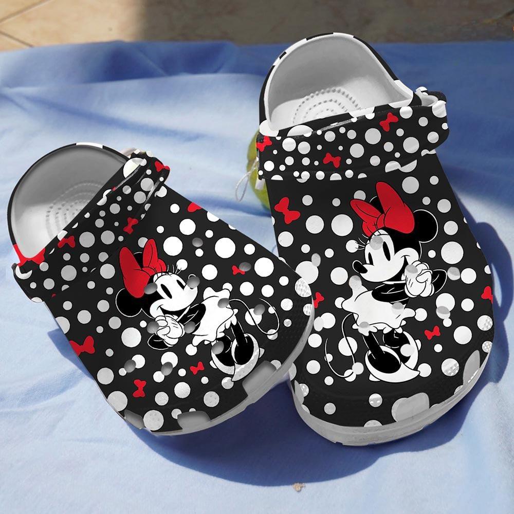 Minnie Mouse Cartoon Crocs, Minnie Mouse Comfortable For Men Women And Kids 68
