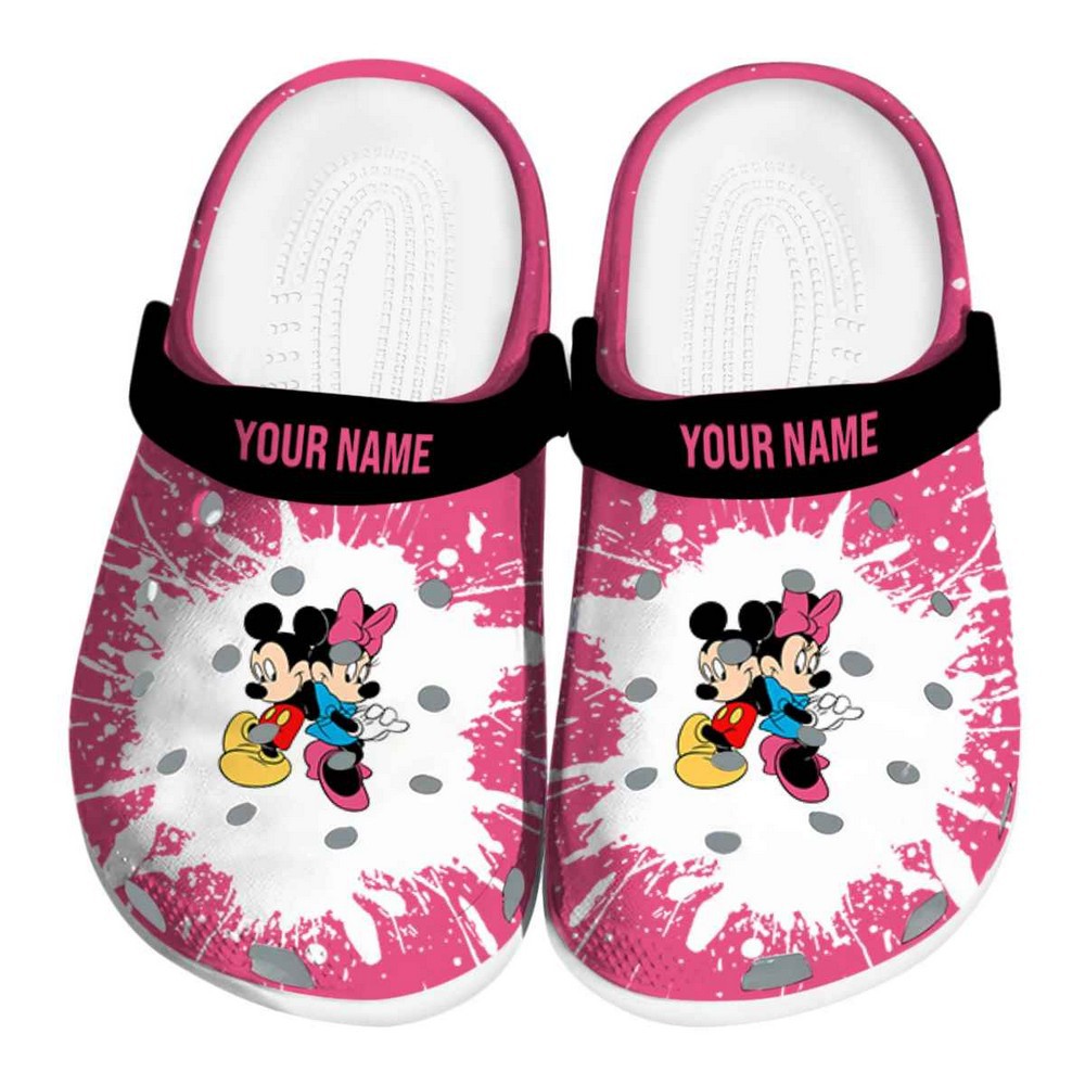 Minnie Mouse Cartoon Crocs, Minnie Mouse Comfortable For Men Women And Kids 76