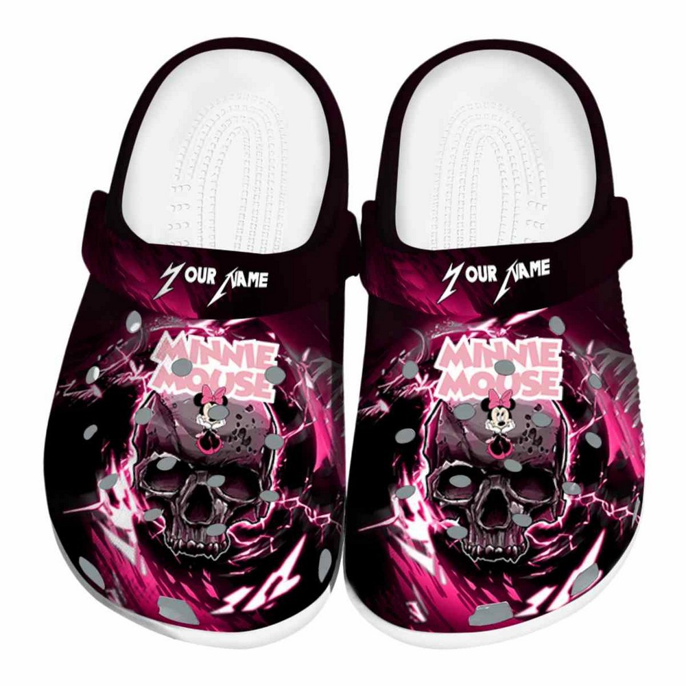 Minnie Mouse Cartoon Crocs, Minnie Mouse Comfortable For Men Women And Kids 73