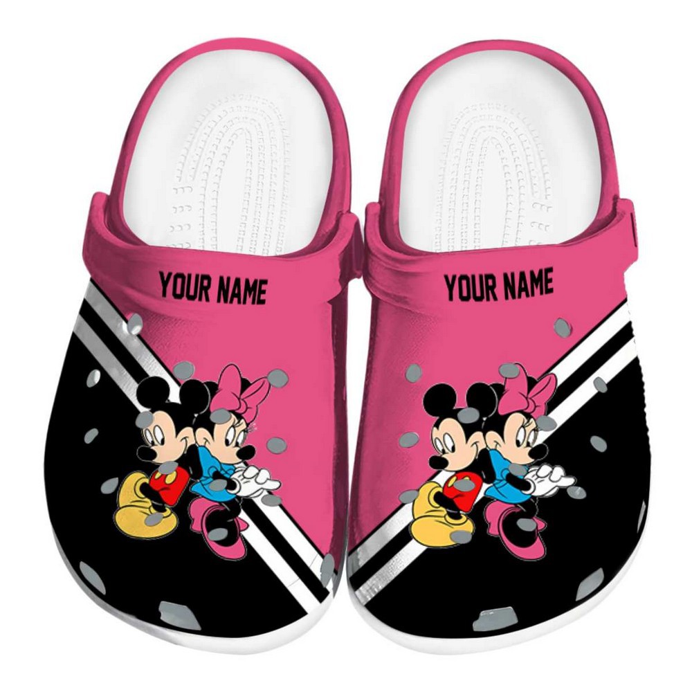 Minnie Mouse Cartoon Crocs, Minnie Mouse Comfortable For Men Women And Kids 2