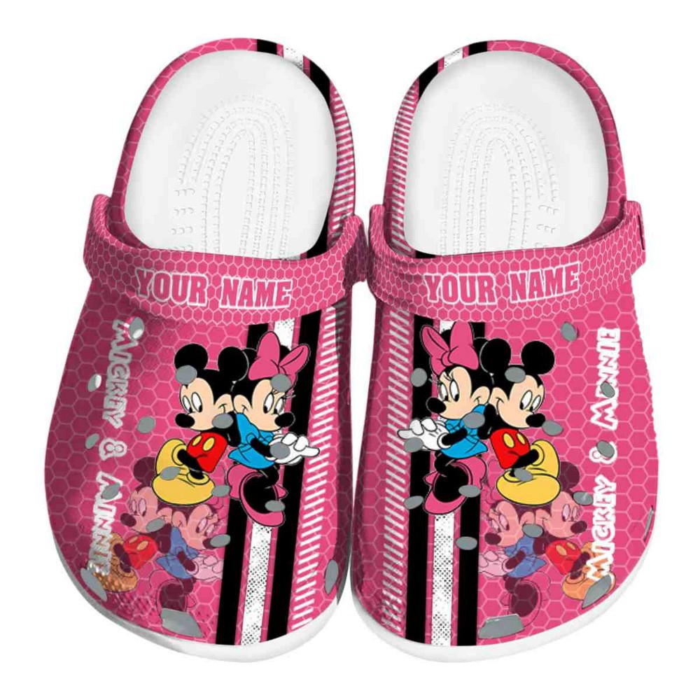 Minnie Mouse Cartoon Crocs, Minnie Mouse Comfortable For Men Women And Kids 93
