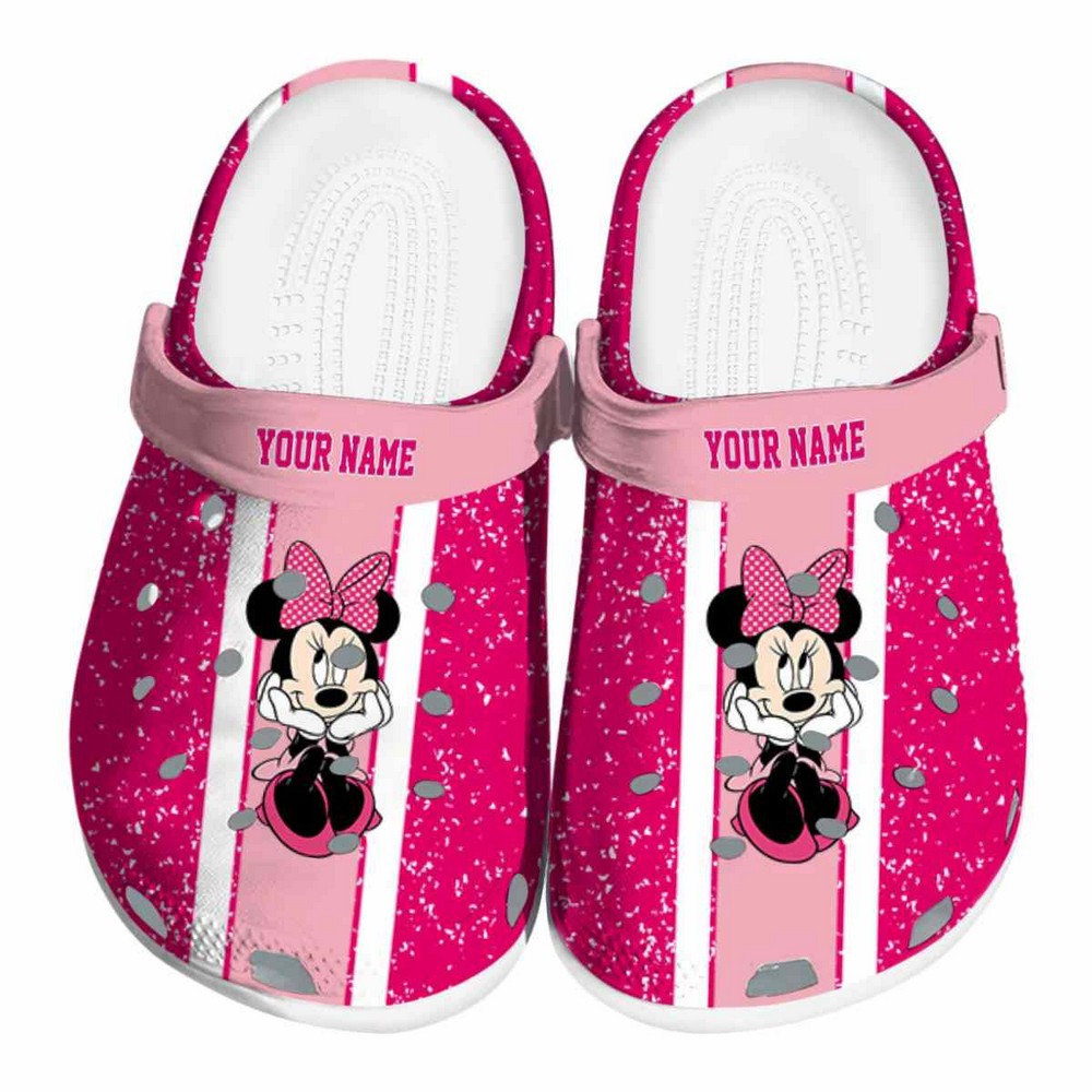 Minnie Mouse Cartoon Crocs, Minnie Mouse Comfortable For Men Women And Kids 97