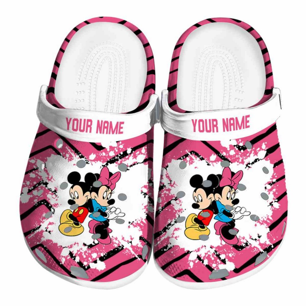 Minnie Mouse Cartoon Crocs, Minnie Mouse Comfortable For Men Women And Kids 1