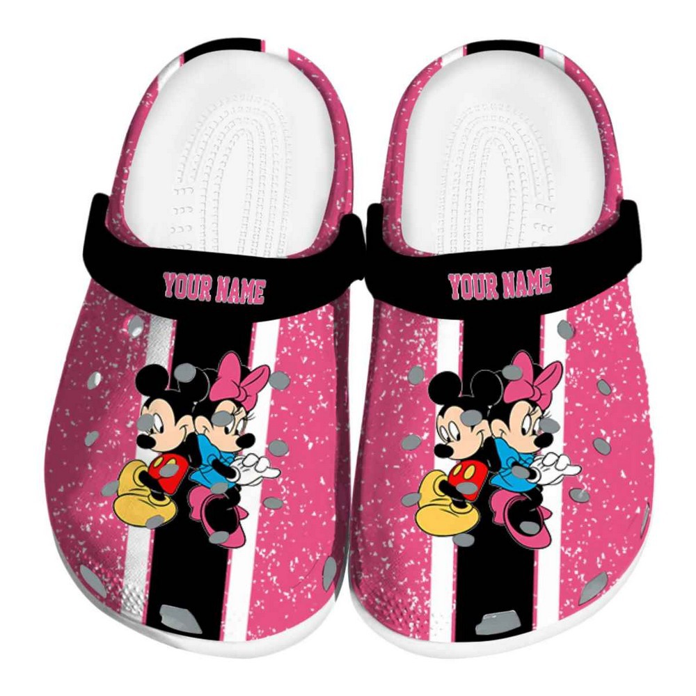 Minnie Mouse Cartoon Crocs, Minnie Mouse Comfortable For Men Women And Kids 89