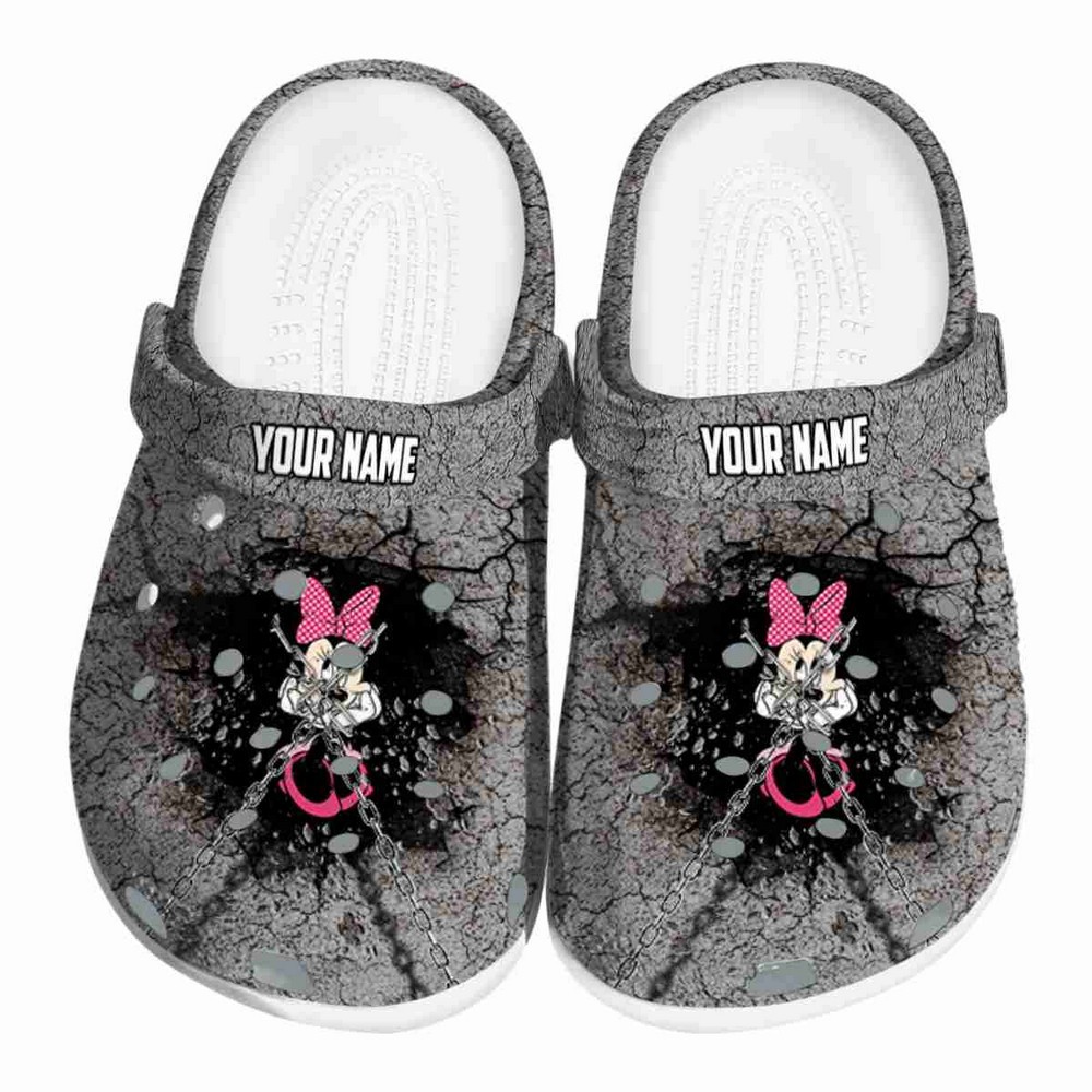 Minnie Mouse Cartoon Crocs, Minnie Mouse Comfortable For Men Women And Kids 88