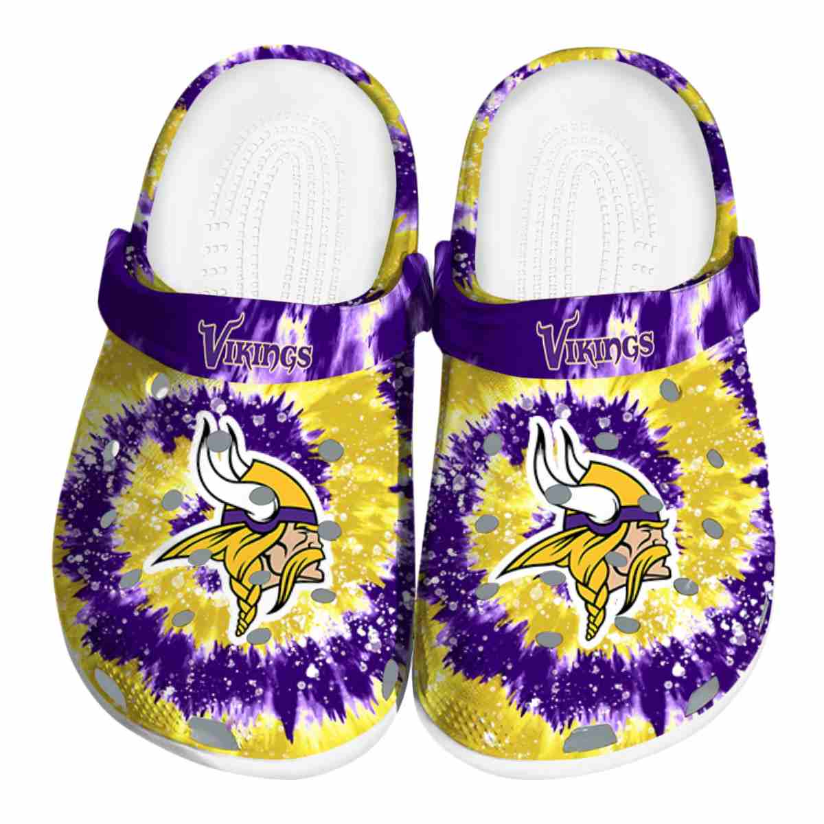 Minnesota Vikings Nfl Sport Crocs, Minnesota Vikings Comfortable For Men Women And Kids 58