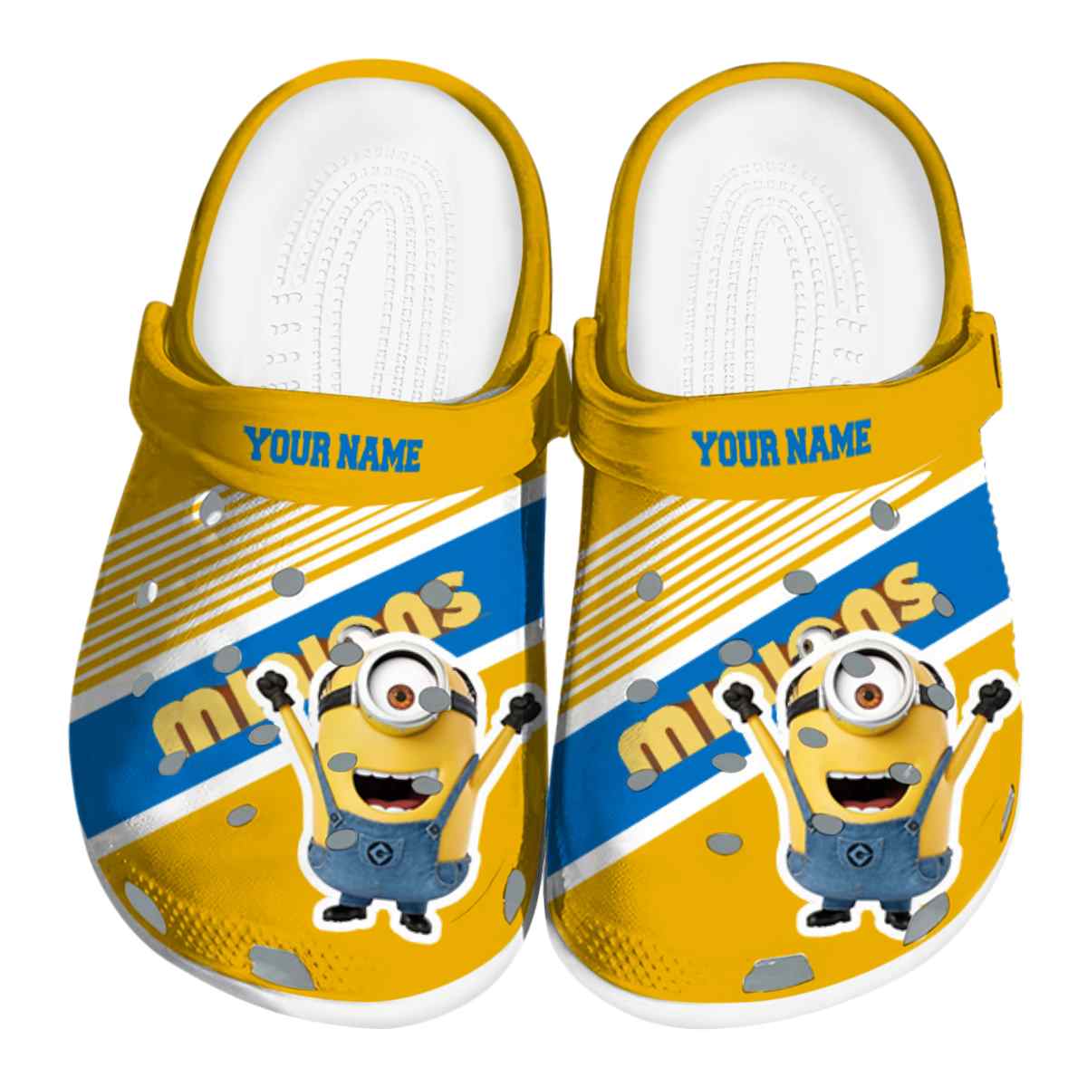Minions Cartoon Crocs, Minions Comfortable For Men Women And Kids 21