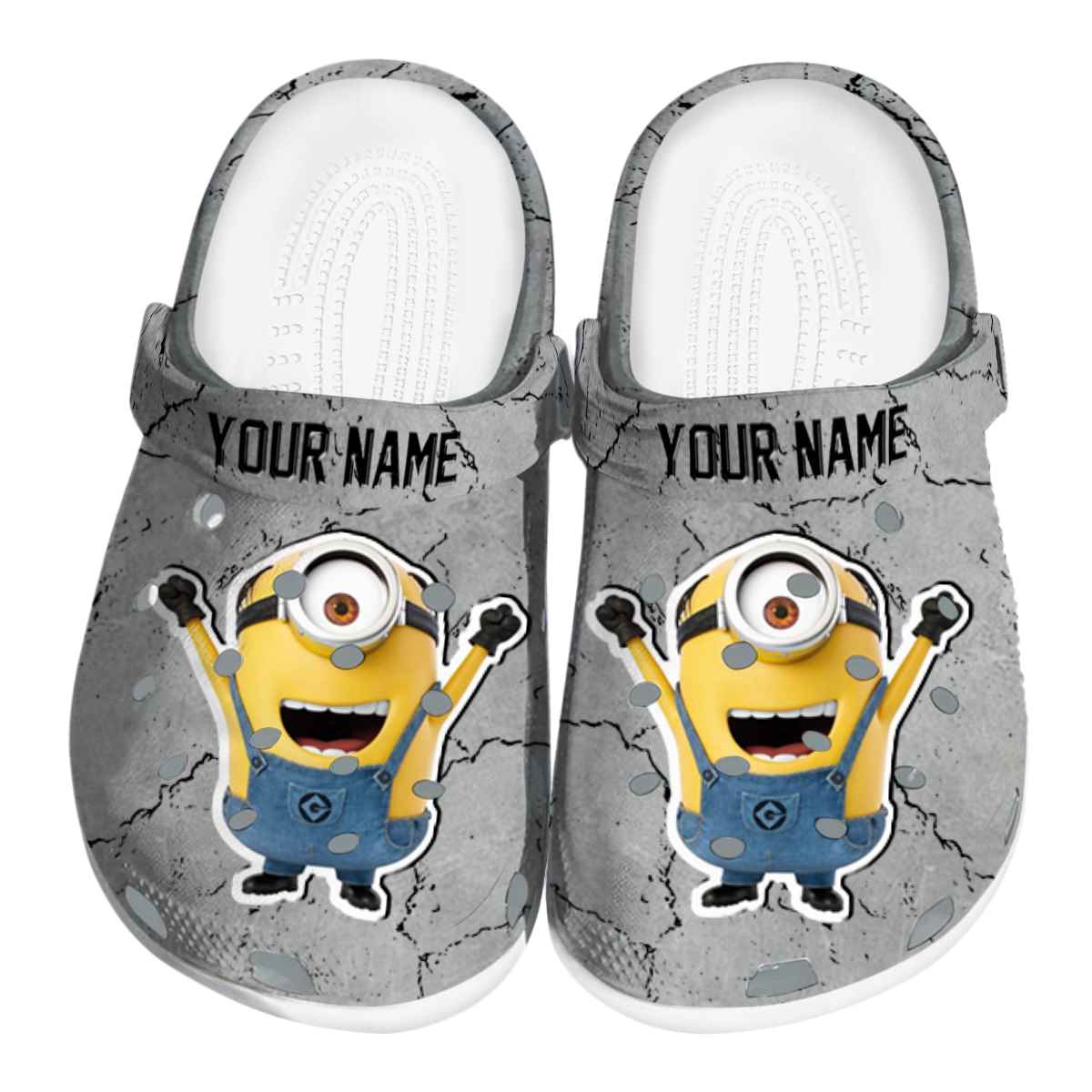 Minions Cartoon Crocs, Minions Comfortable For Men Women And Kids 34