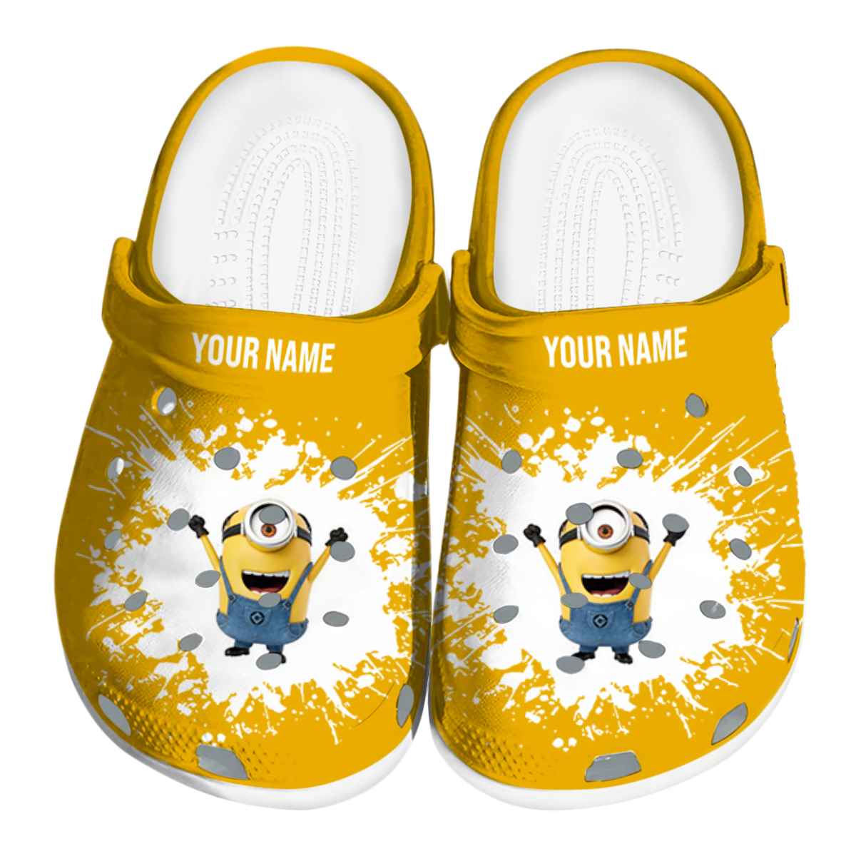 Minions Cartoon Crocs, Minions Comfortable For Men Women And Kids 23