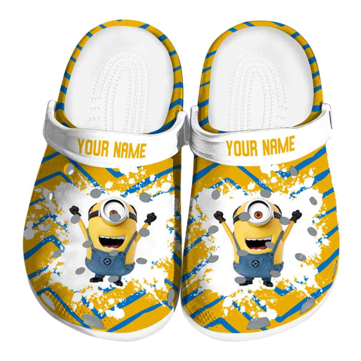 Minions Cartoon Crocs, Minions Comfortable For Men Women And Kids 15