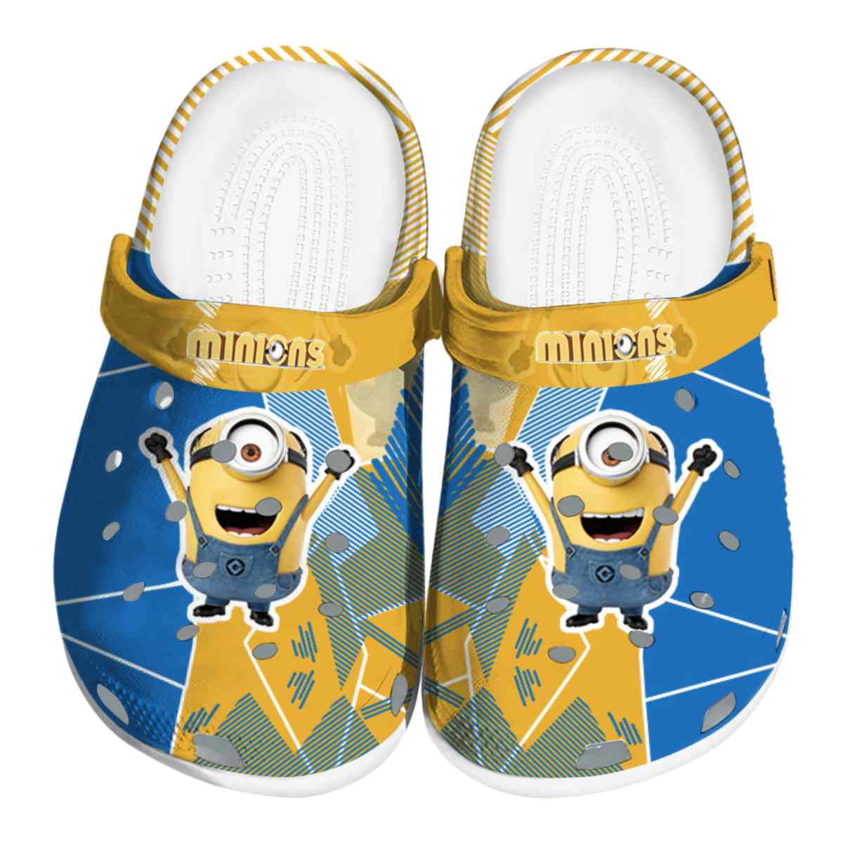 Minions Cartoon Crocs, Minions Comfortable For Men Women And Kids 14