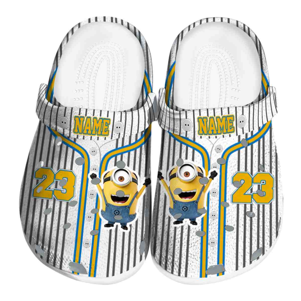 Minions Cartoon Crocs, Minions Comfortable For Men Women And Kids 28