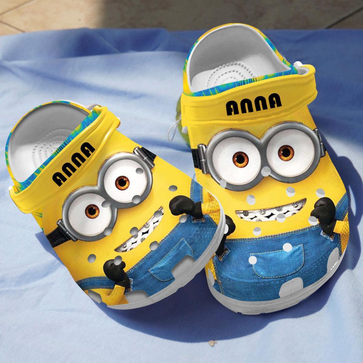 Minions Cartoon Crocs, Minions Comfortable For Men Women And Kids 58