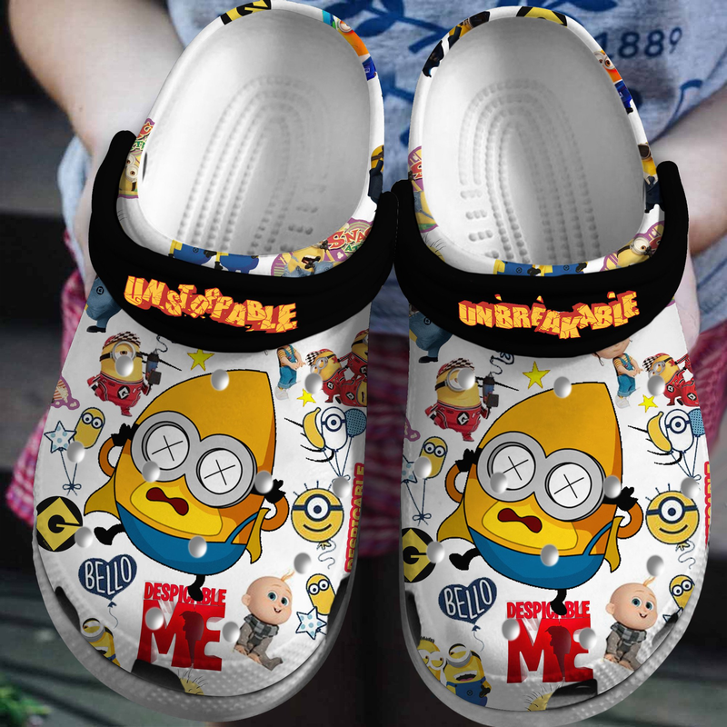 Minions Cartoon Crocs, Minions Comfortable For Men Women And Kids 52