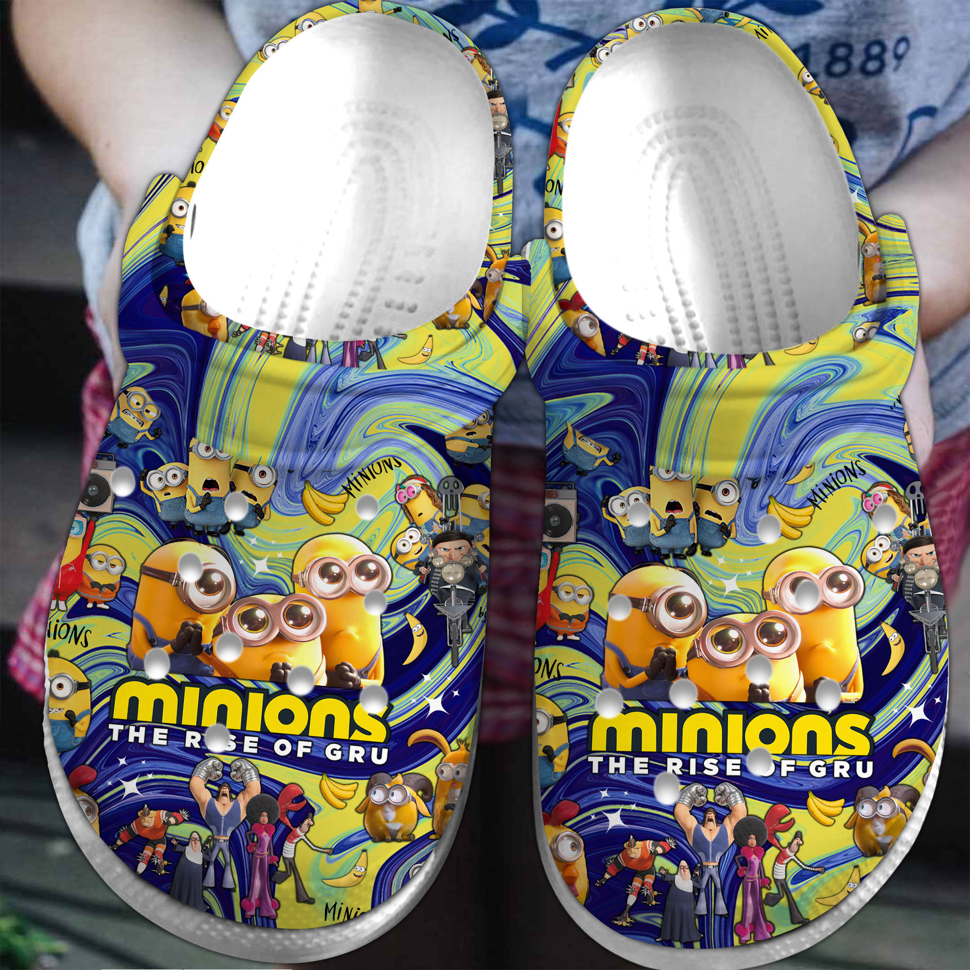 Minions Cartoon Crocs, Minions Comfortable For Men Women And Kids 61