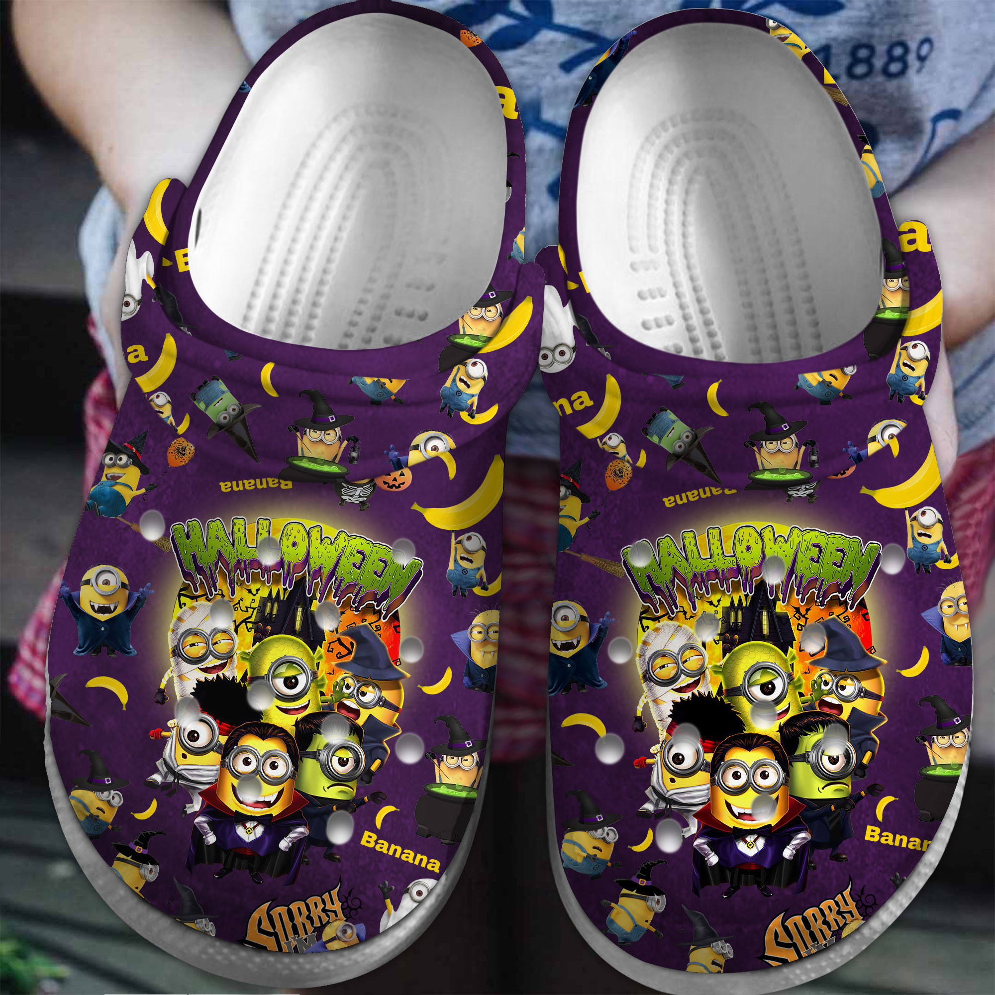 Minions Cartoon Crocs, Minions Comfortable For Men Women And Kids 59