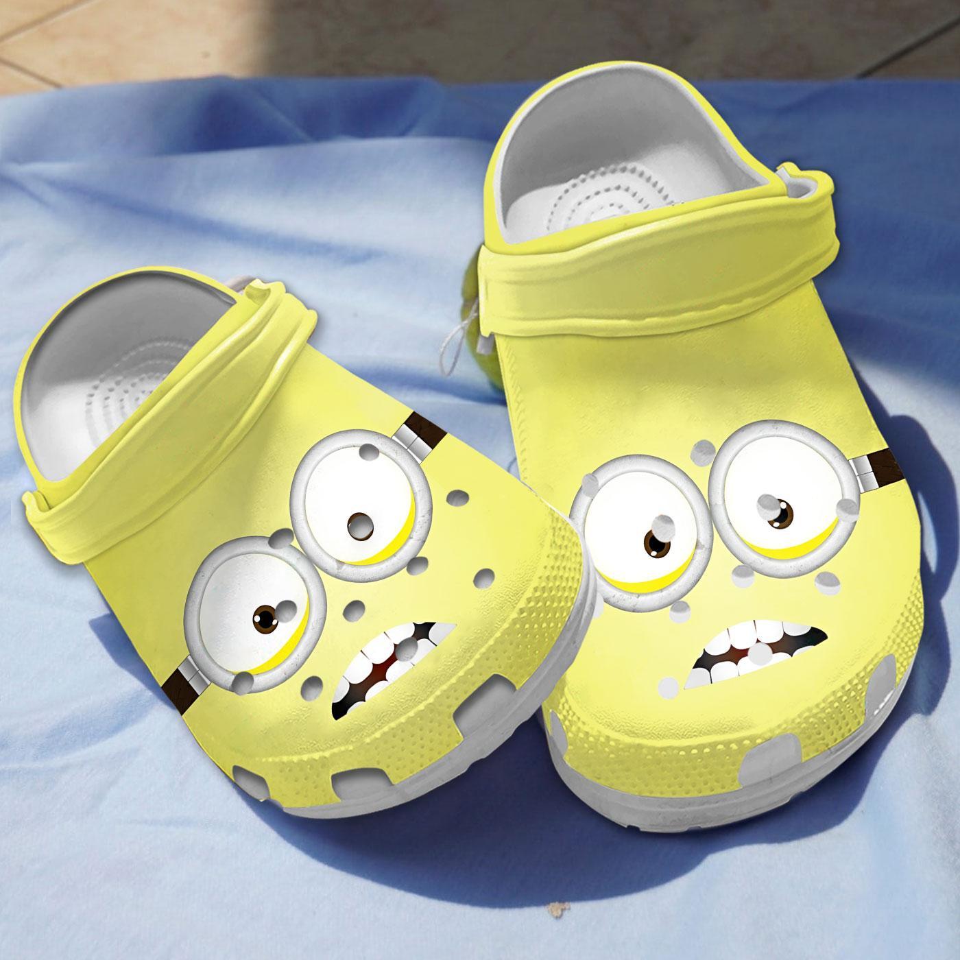 Minions Cartoon Crocs, Minions Comfortable For Men Women And Kids 57