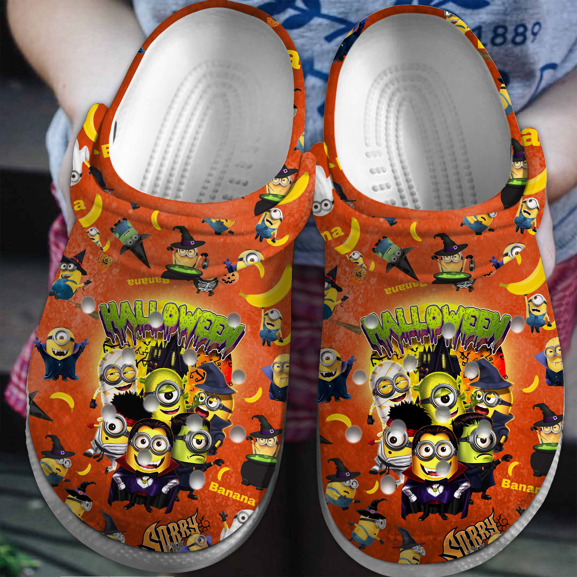 Minions Cartoon Crocs, Minions Comfortable For Men Women And Kids 64