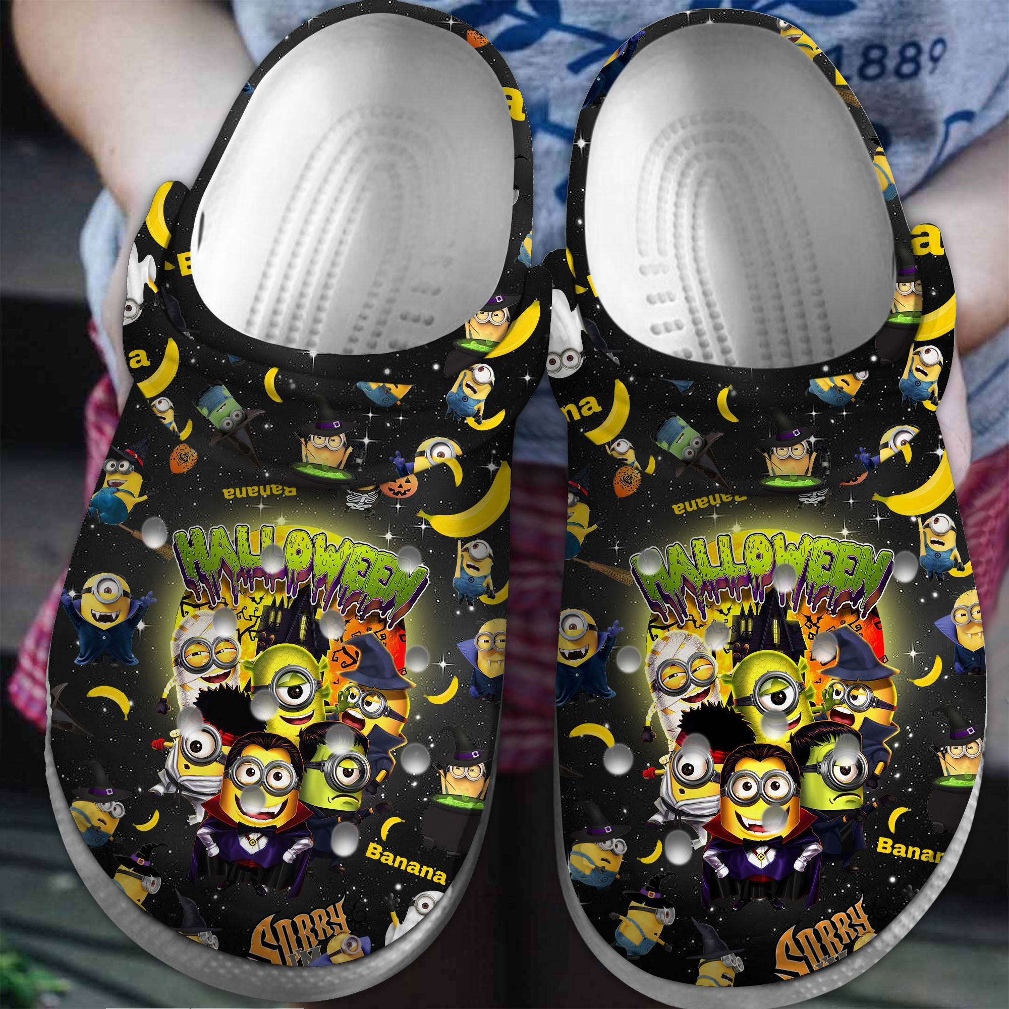 Minions Cartoon Crocs, Minions Comfortable For Men Women And Kids 68