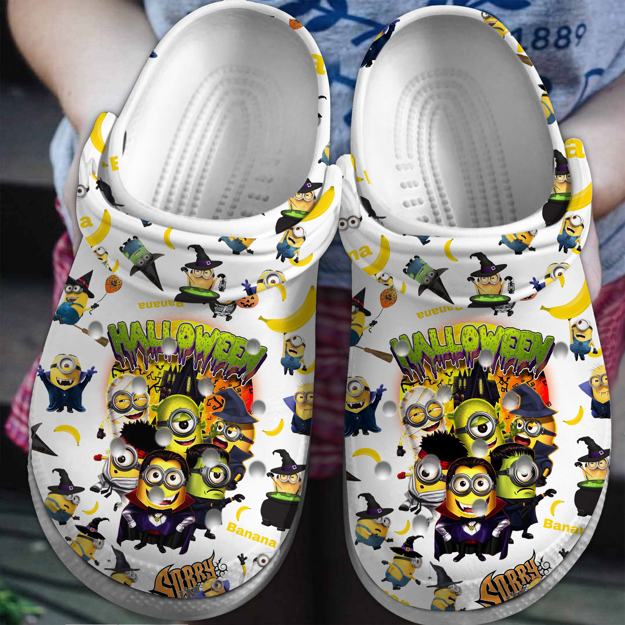 Minions Cartoon Crocs, Minions Comfortable For Men Women And Kids 62