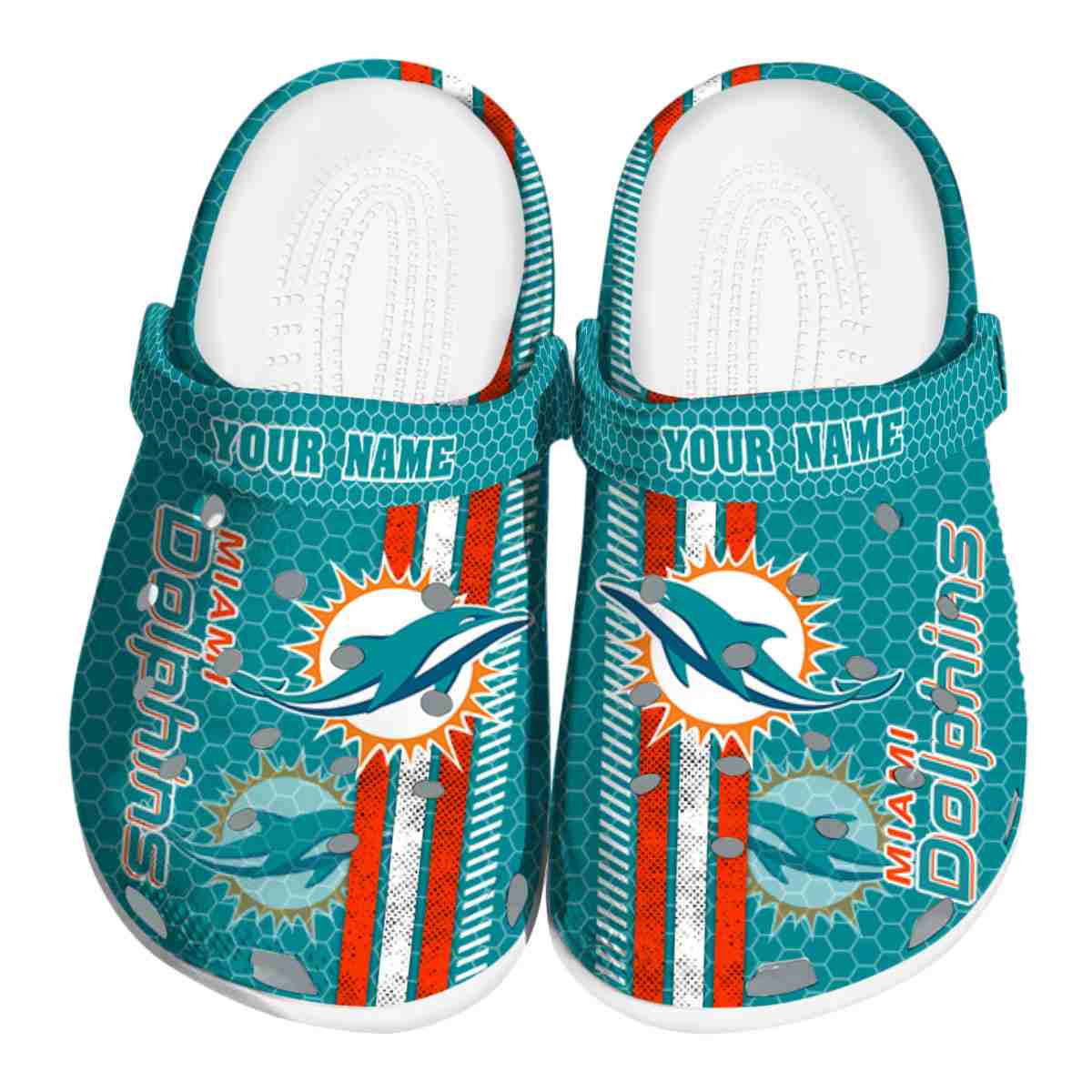 Miami Dolphins Nfl Sport Crocs, Miami Dolphins Comfortable For Men Women And Kids 97
