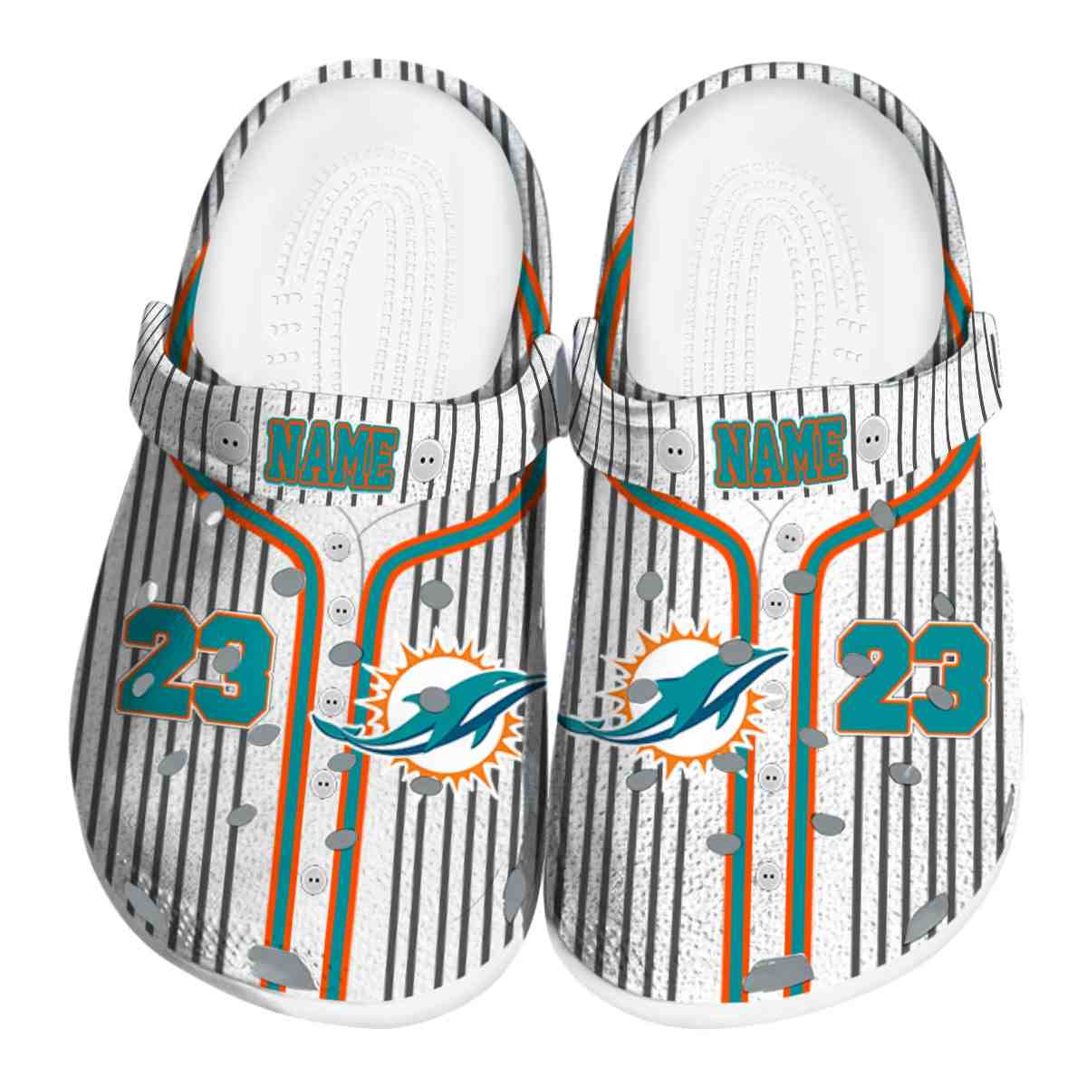 Miami Dolphins Nfl Sport Crocs, Miami Dolphins Comfortable For Men Women And Kids 88