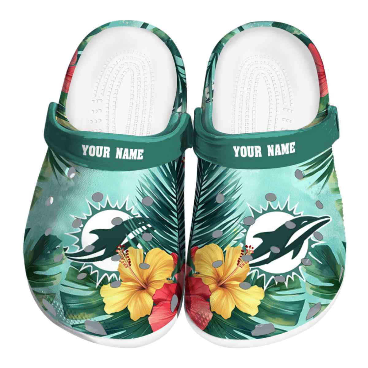 Miami Dolphins Nfl Sport Crocs, Miami Dolphins Comfortable For Men Women And Kids 3