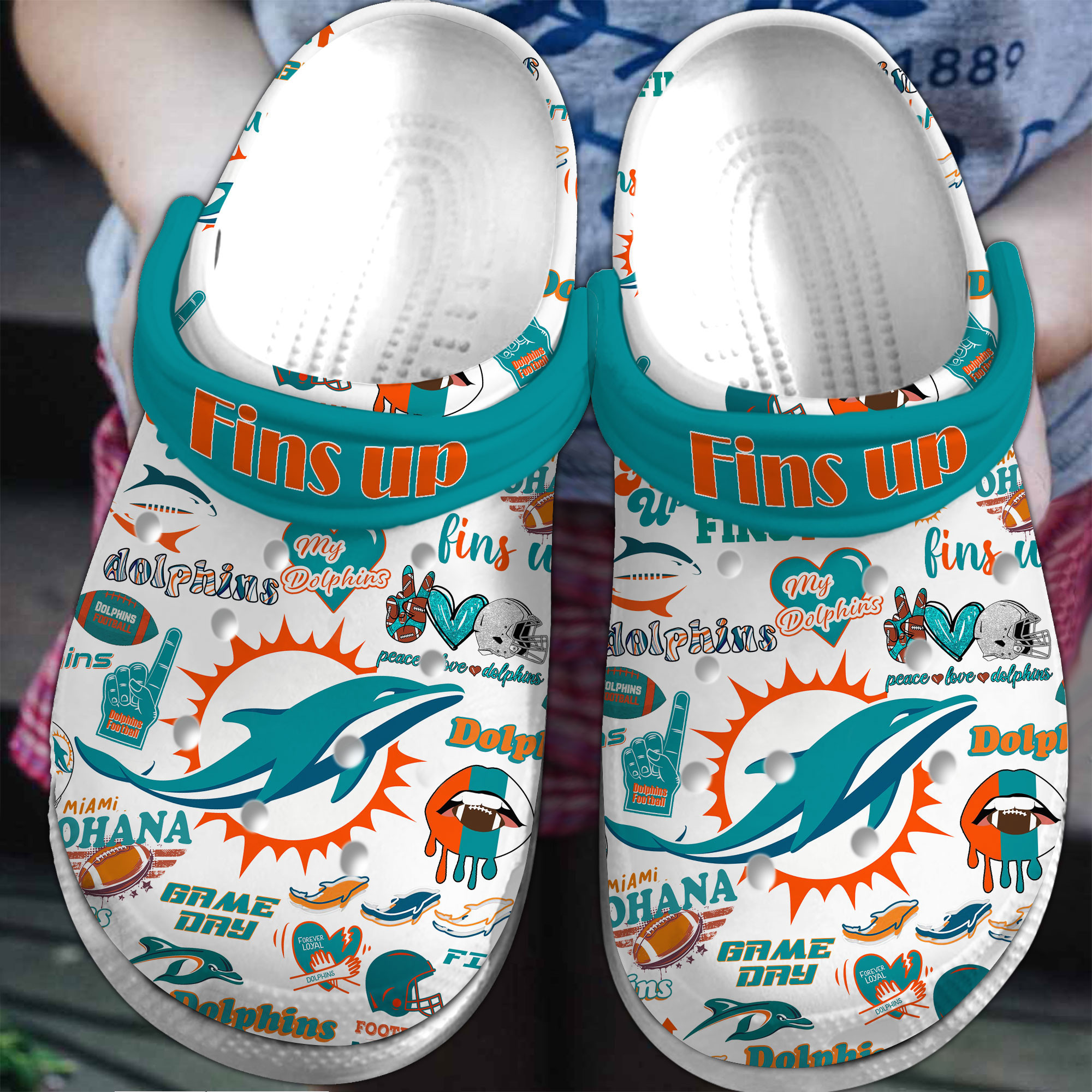 Miami Dolphins Nfl Sport Crocs, Miami Dolphins Comfortable For Men Women And Kids 21