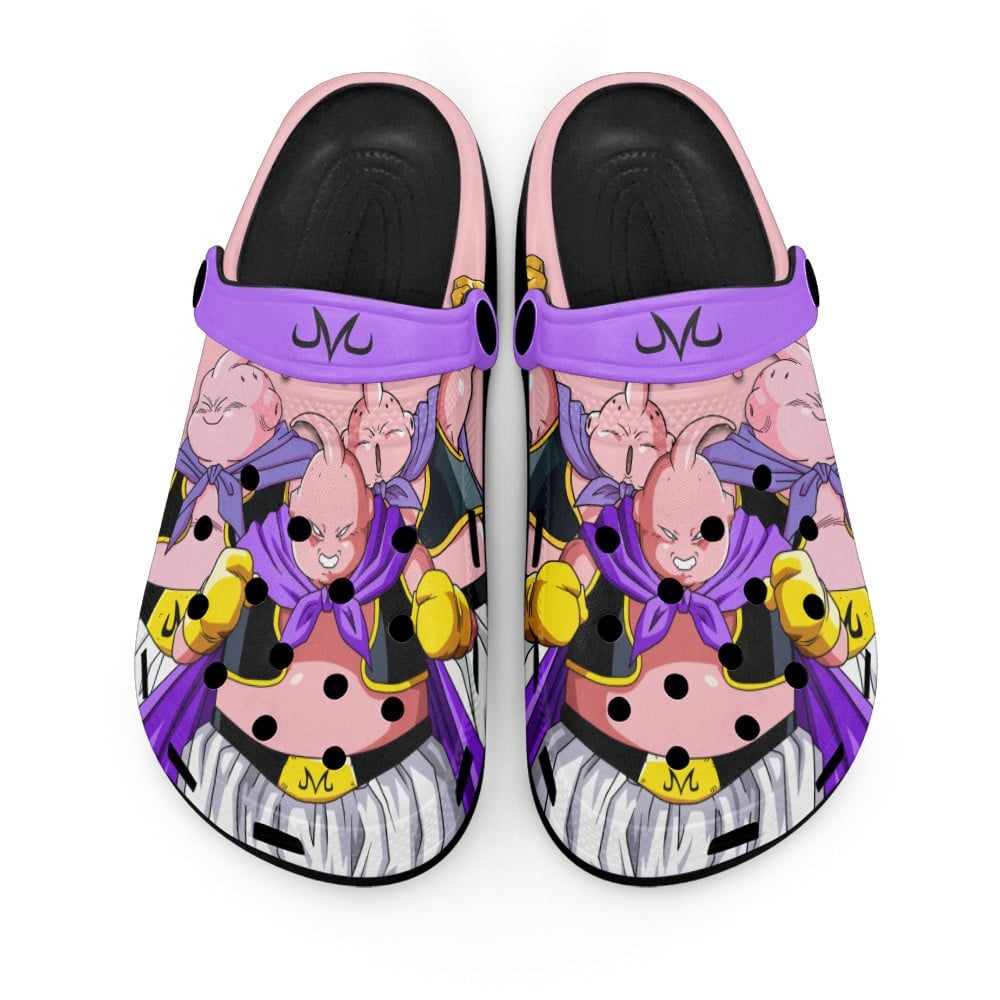 Majin Buu Dragon Ball Anime Crocs, Majin Buu Dragon Comfortable For Men Women And Kids