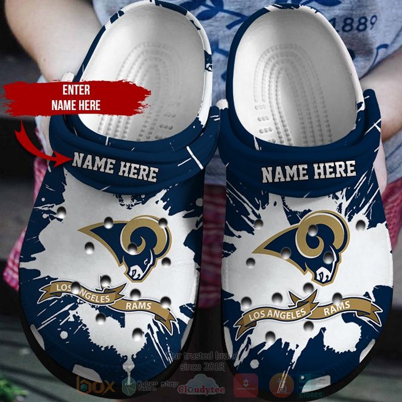 Los Angeles Rams Nfl Sport Crocs, Los Angeles Rams Comfortable For Men Women And Kids 21