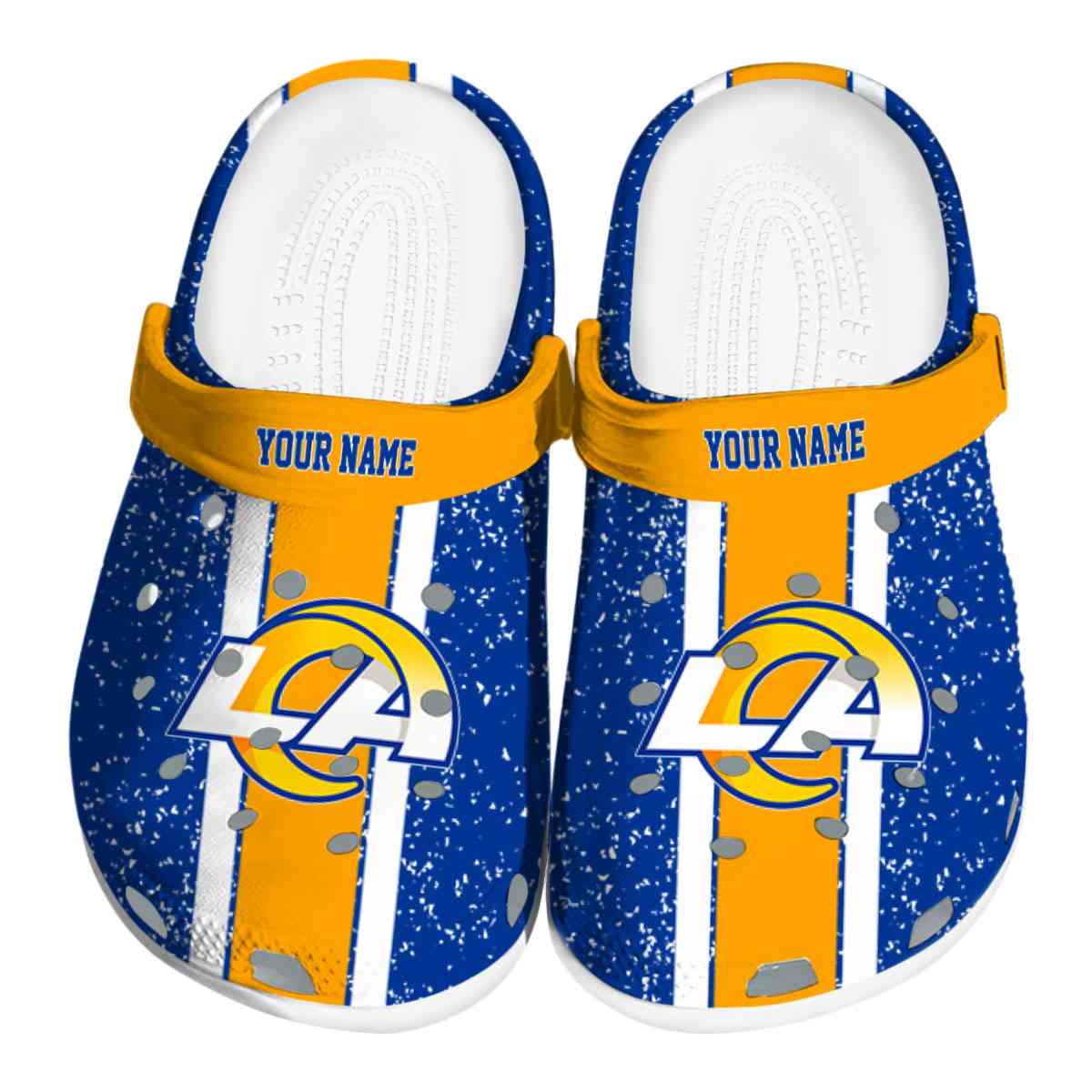 Los Angeles Rams Nfl Sport Crocs, Los Angeles Rams Comfortable For Men Women And Kids 58
