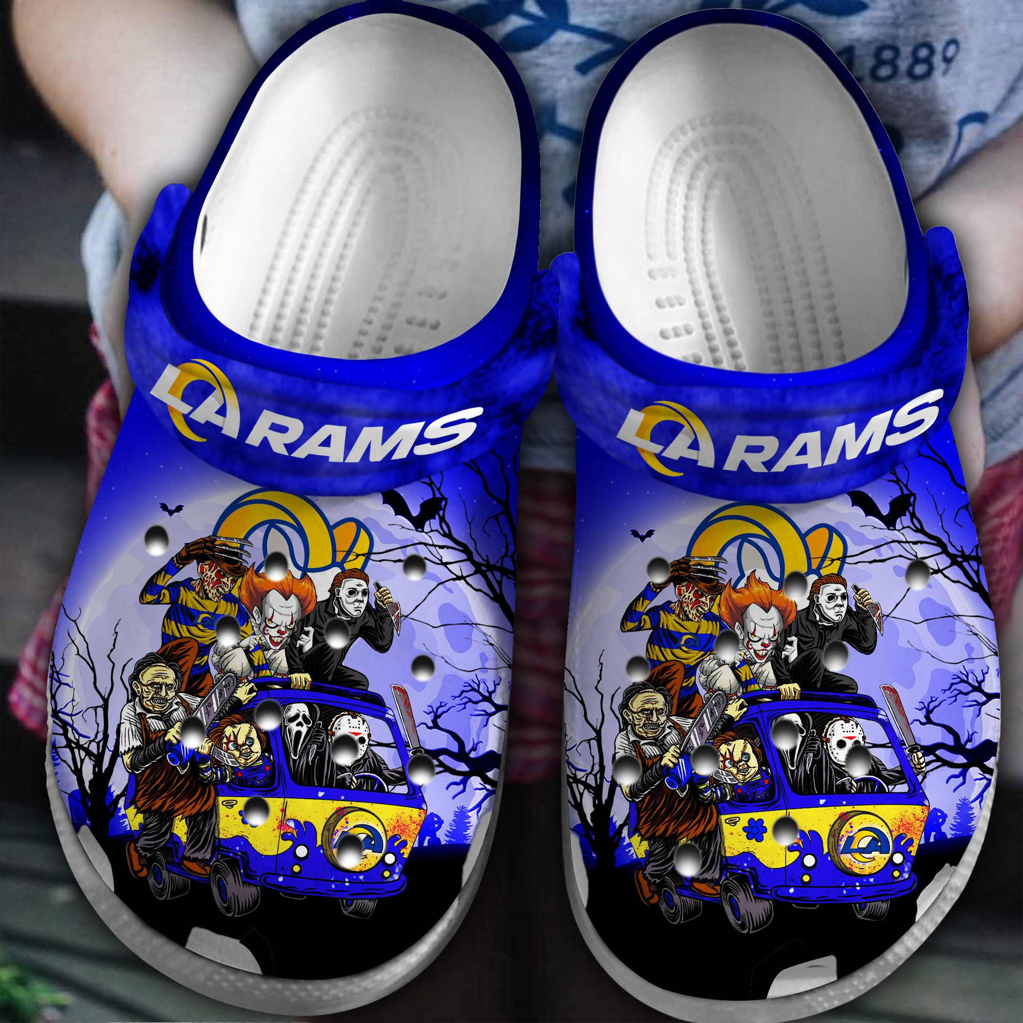 Los Angeles Rams Nfl Sport Crocs, Los Angeles Rams Comfortable For Men Women And Kids 67