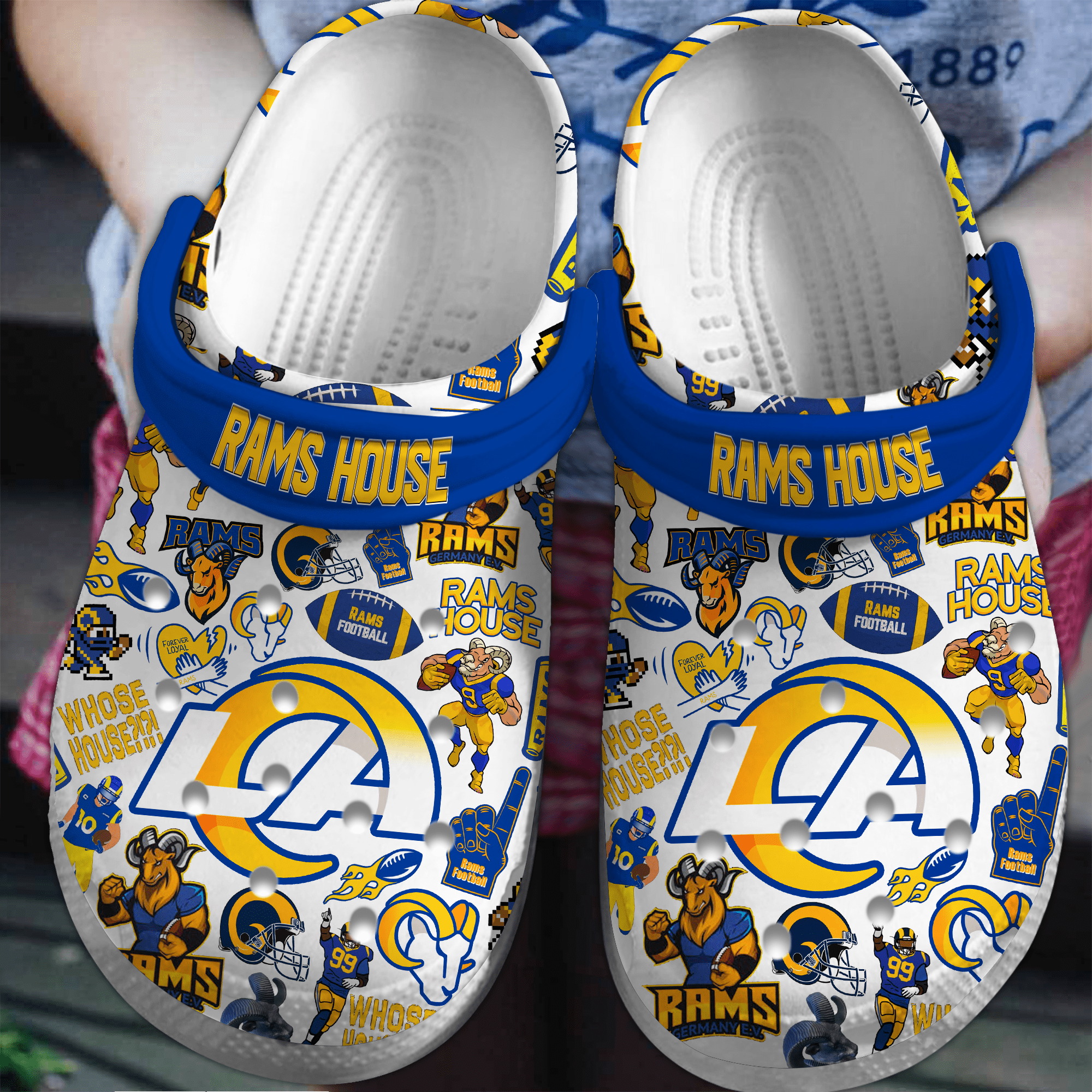 Los Angeles Chargers Nfl Sport Crocs, Los Angeles Chargers Comfortable For Men Women And Kids 69