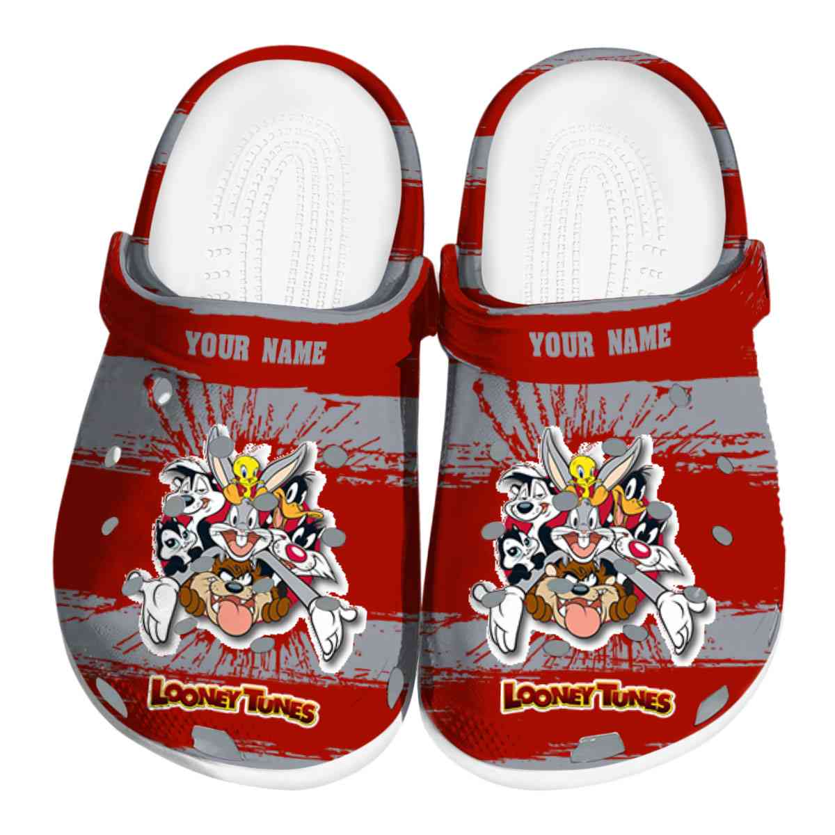 Looney Tunes Cartoon Crocs, Looney Tunes Comfortable For Men Women And Kids 60