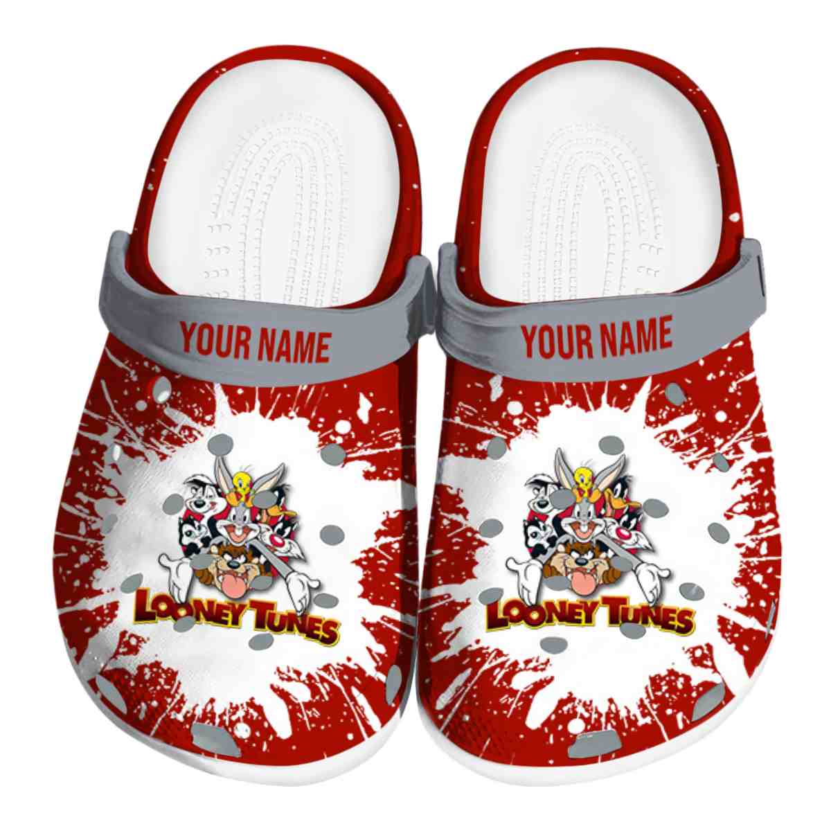 Looney Tunes Cartoon Crocs, Looney Tunes Comfortable For Men Women And Kids 56