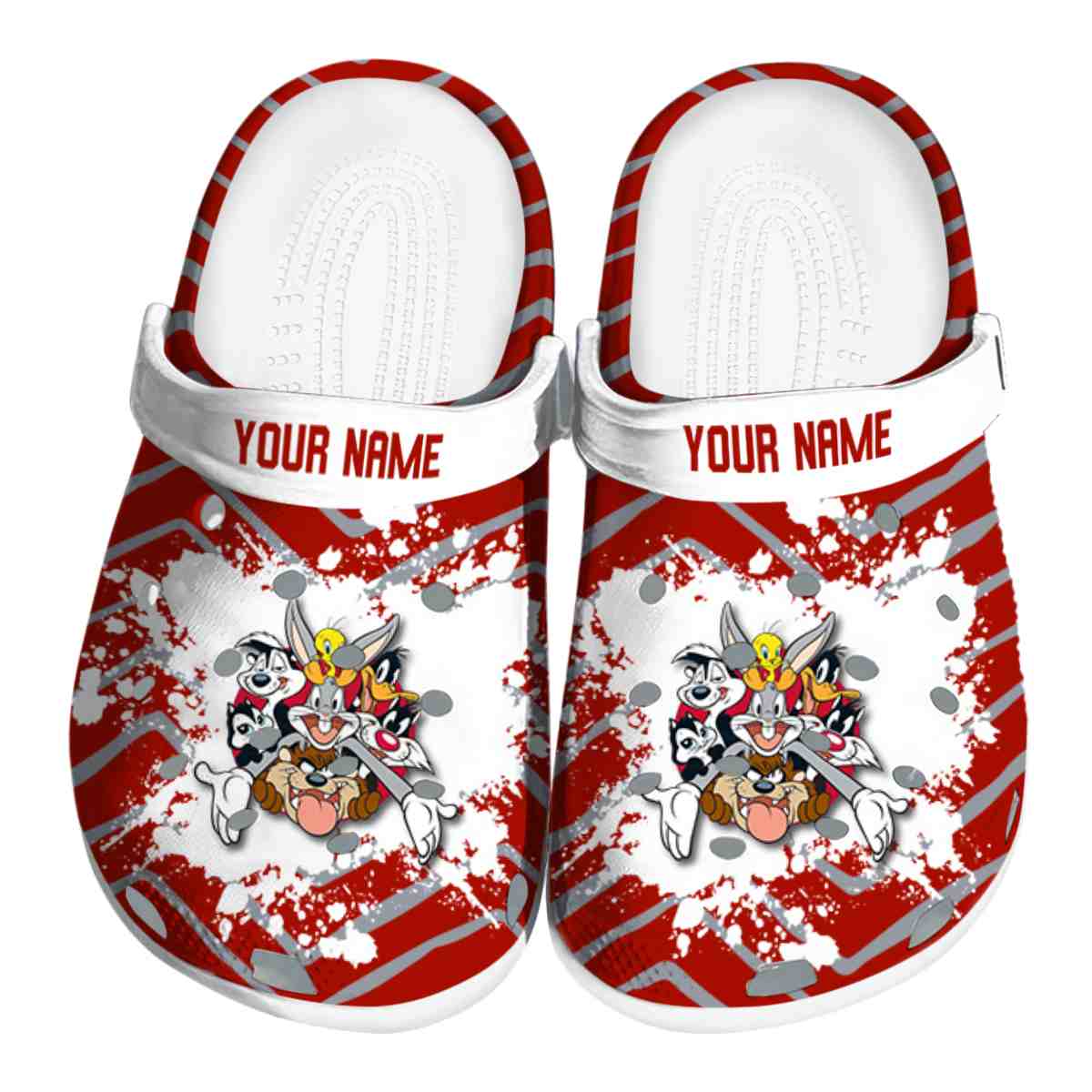 Looney Tunes Cartoon Crocs, Looney Tunes Comfortable For Men Women And Kids 55