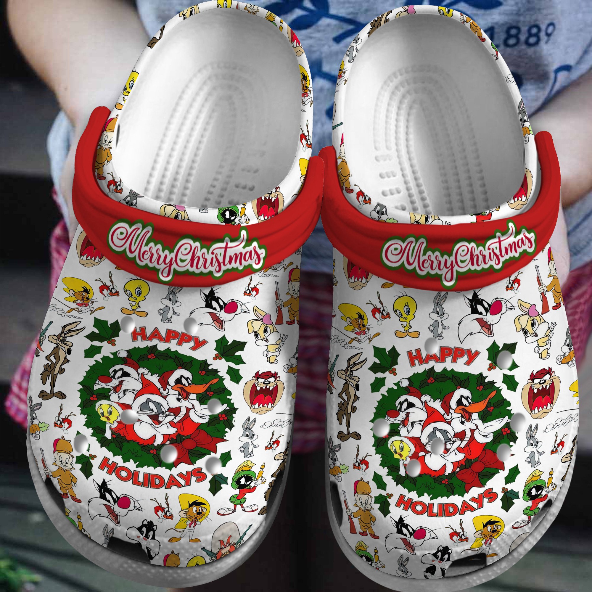 Looney Tunes Cartoon Crocs, Looney Tunes Comfortable For Men Women And Kids 91