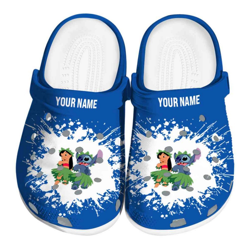 Lilo And Stitch Cartoon Crocs, Lilo And Stitch Comfortable For Men Women And Kids 34