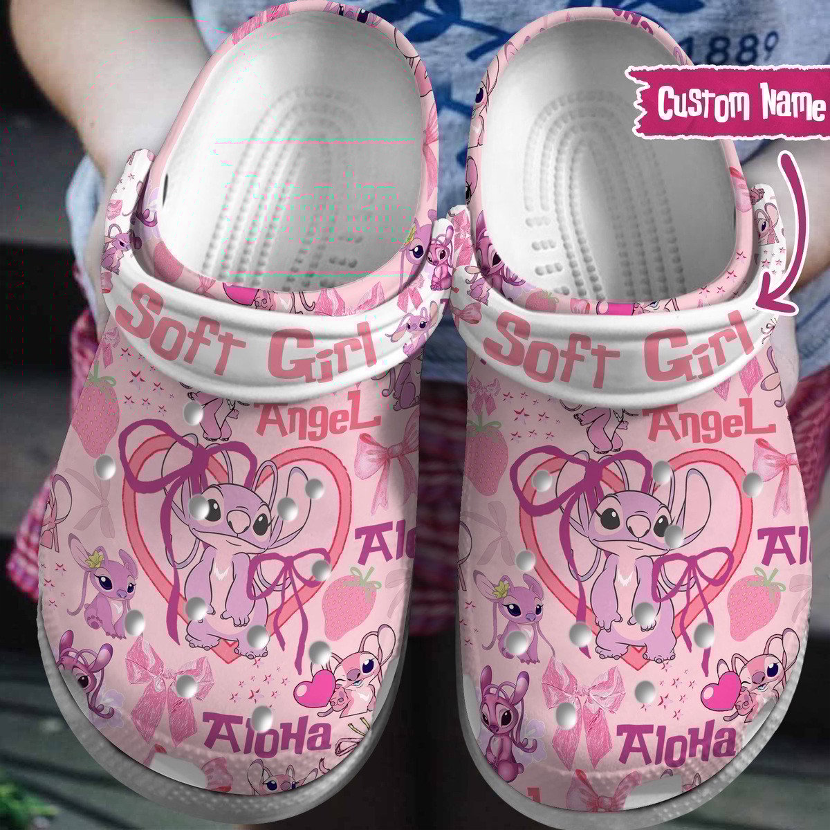 Lilo And Stitch Cartoon Crocs, Lilo And Stitch Comfortable For Men Women And Kids 49