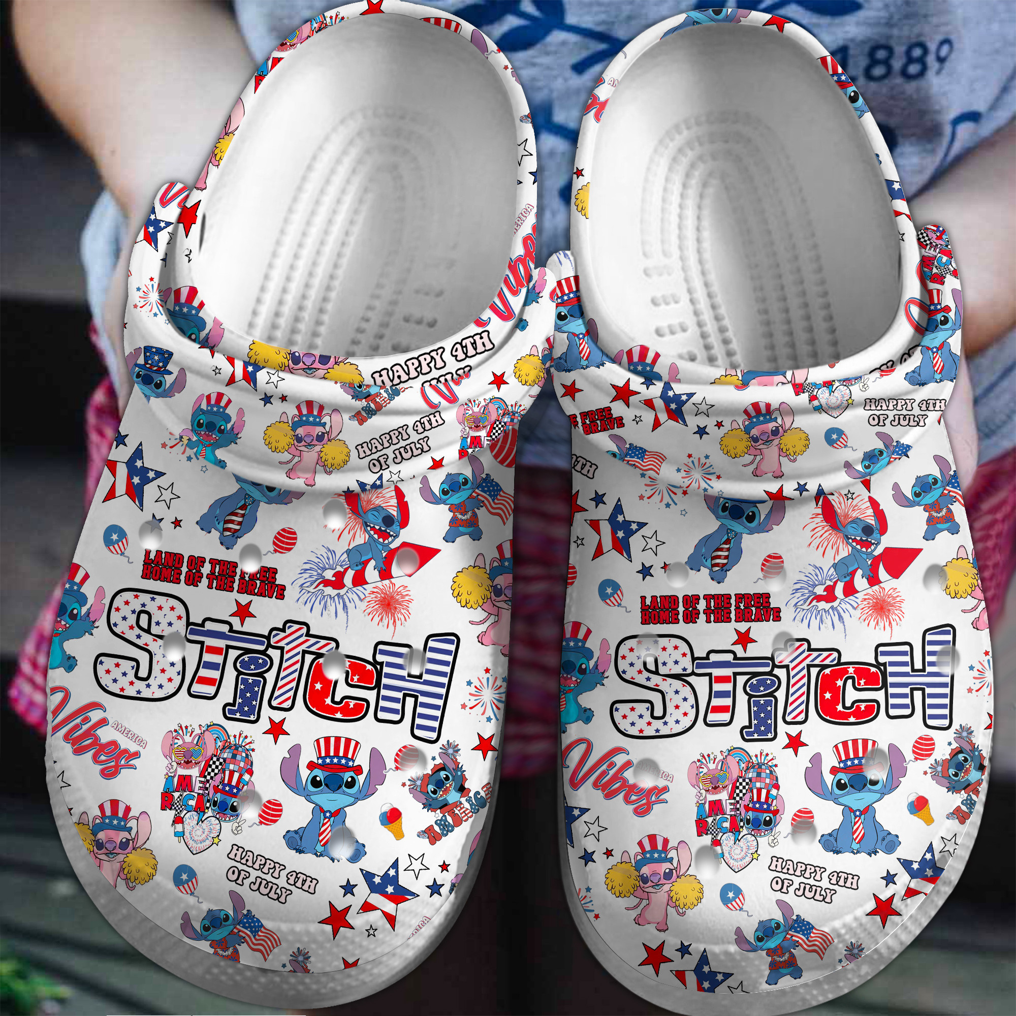 Lilo And Stitch Cartoon Crocs, Lilo And Stitch Comfortable For Men Women And Kids 50