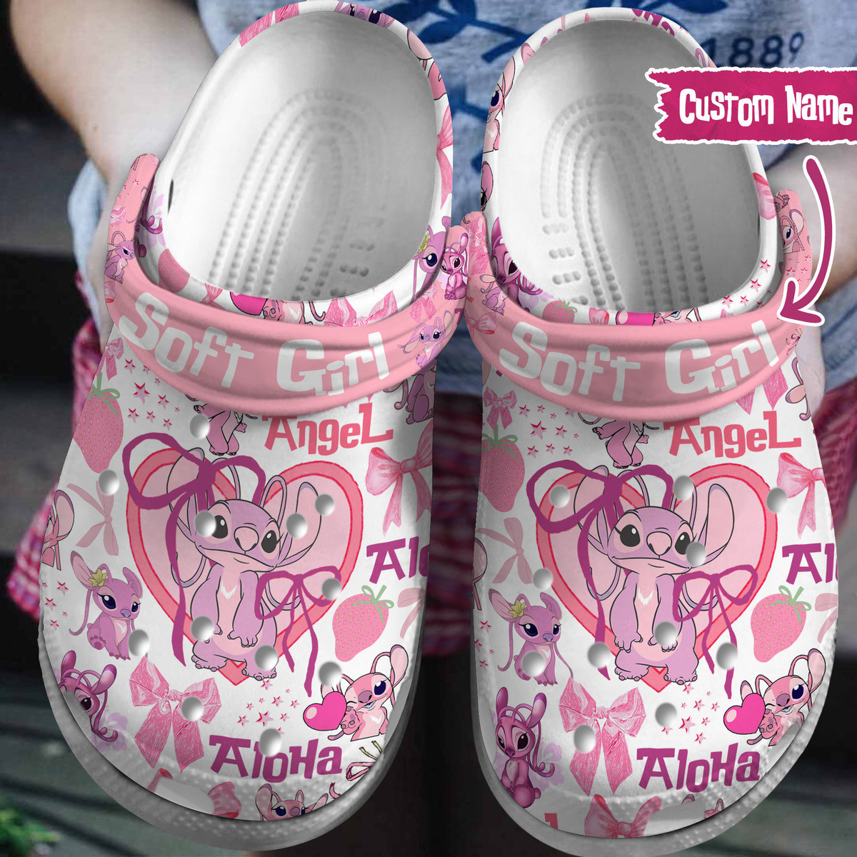Lilo And Stitch Cartoon Crocs, Lilo And Stitch Comfortable For Men Women And Kids 43