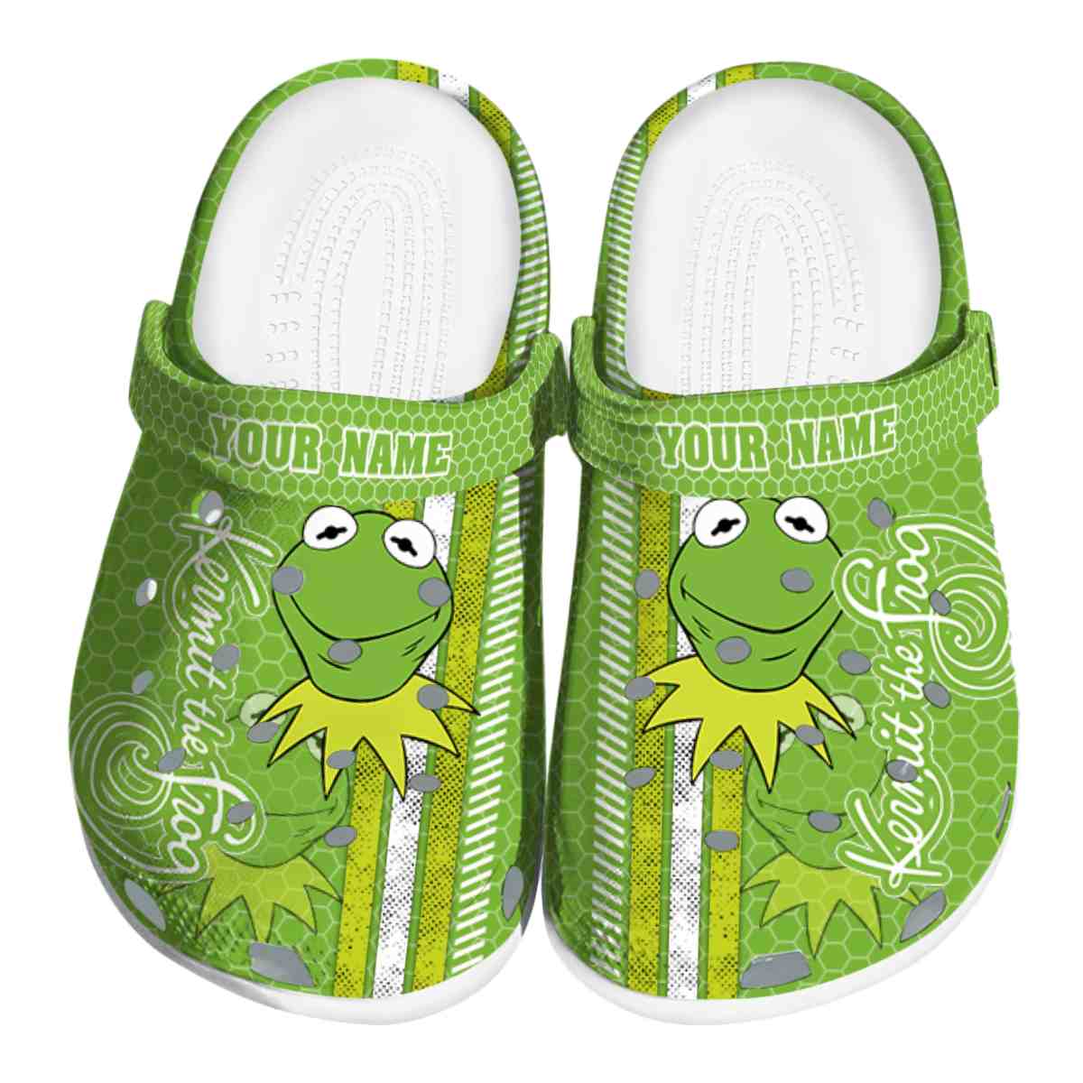 Kermit The Frog Cartoon Crocs, Kermit The Frog Comfortable For Men Women And Kids 79