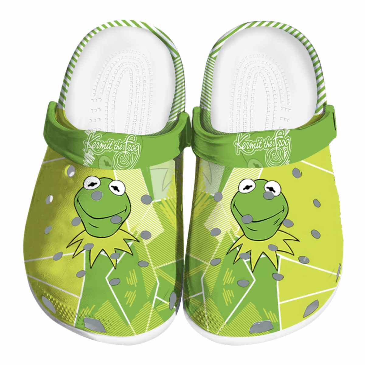 Kermit The Frog Cartoon Crocs, Kermit The Frog Comfortable For Men Women And Kids 69