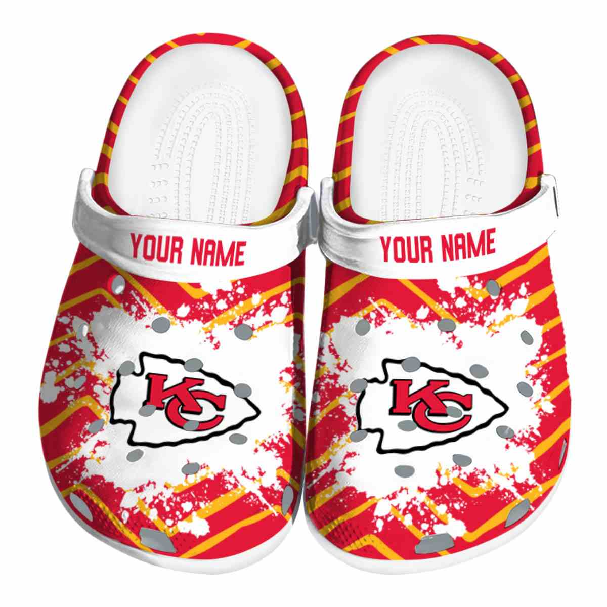 Kansas City Chiefs Nfl Sport Crocs, Kansas City Chiefs Comfortable For Men Women And Kids 65