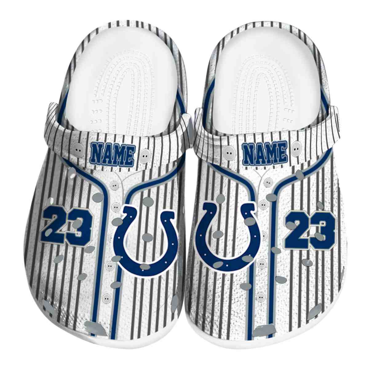 Indianapolis Colts Nfl Sport Crocs, Indianapolis Colts Comfortable For Men Women And Kids 47