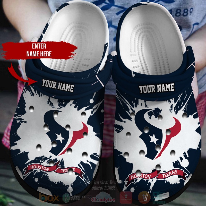 Houston Texans Nfl Sport Crocs, Houston Texans Comfortable For Men Women And Kids 98