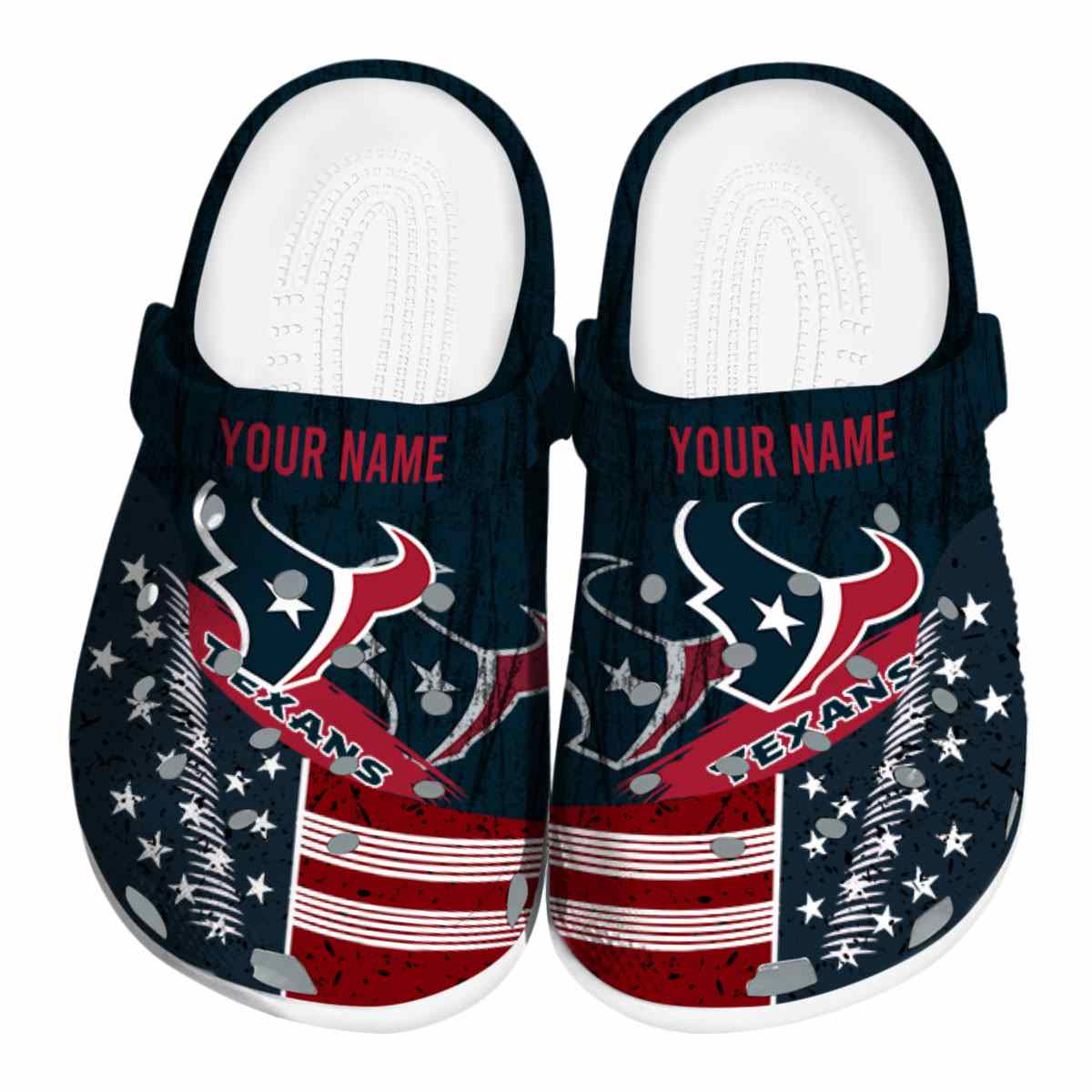 Houston Texans Nfl Sport Crocs, Houston Texans Comfortable For Men Women And Kids 96