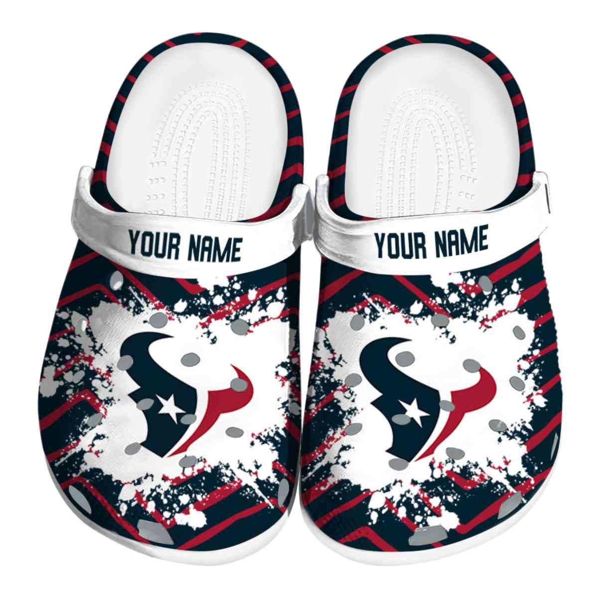 Houston Texans Nfl Sport Crocs, Houston Texans Comfortable For Men Women And Kids 92